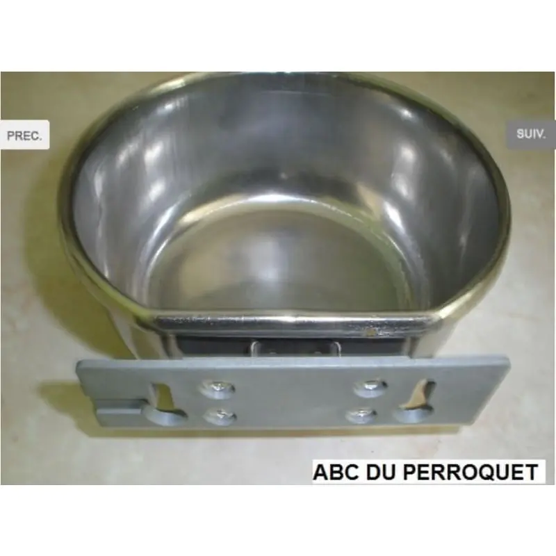 Gamelle Pour Oiseaux Avec Clip Cage à Eau Et Nourriture Pour Cacatoès